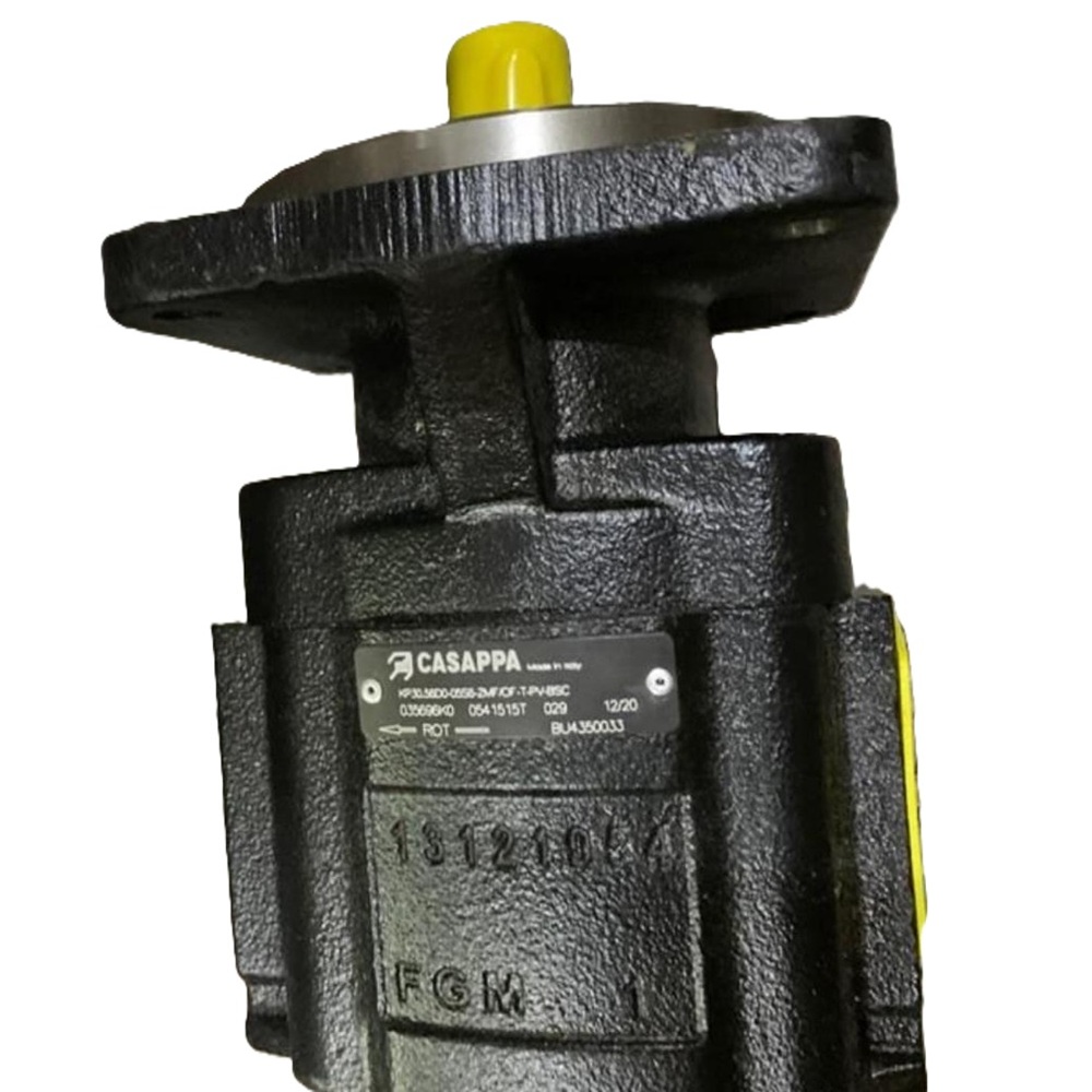 Case Construction Genuine BU4350033 Mono Block Single Delivery Hydraulic Pump – OEM Cassapa – For Case 770 Backhoe Loader